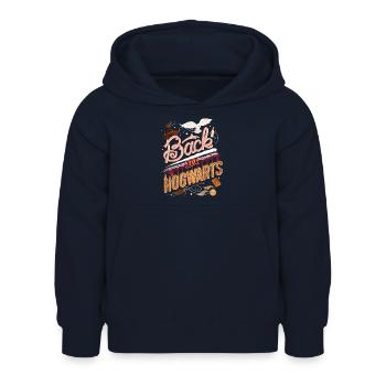 Harry Potter Back To Hogwarts - Kinder Hoodie - Navy - Vorne - AI Model Kid Female (0cm)