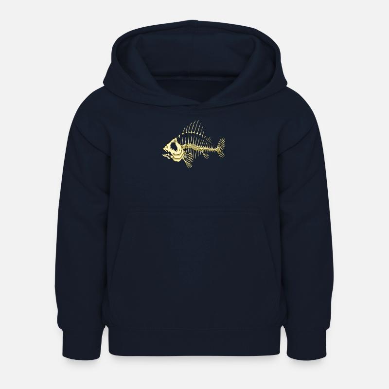 Poisson - Sweat à capuche Enfant - marine