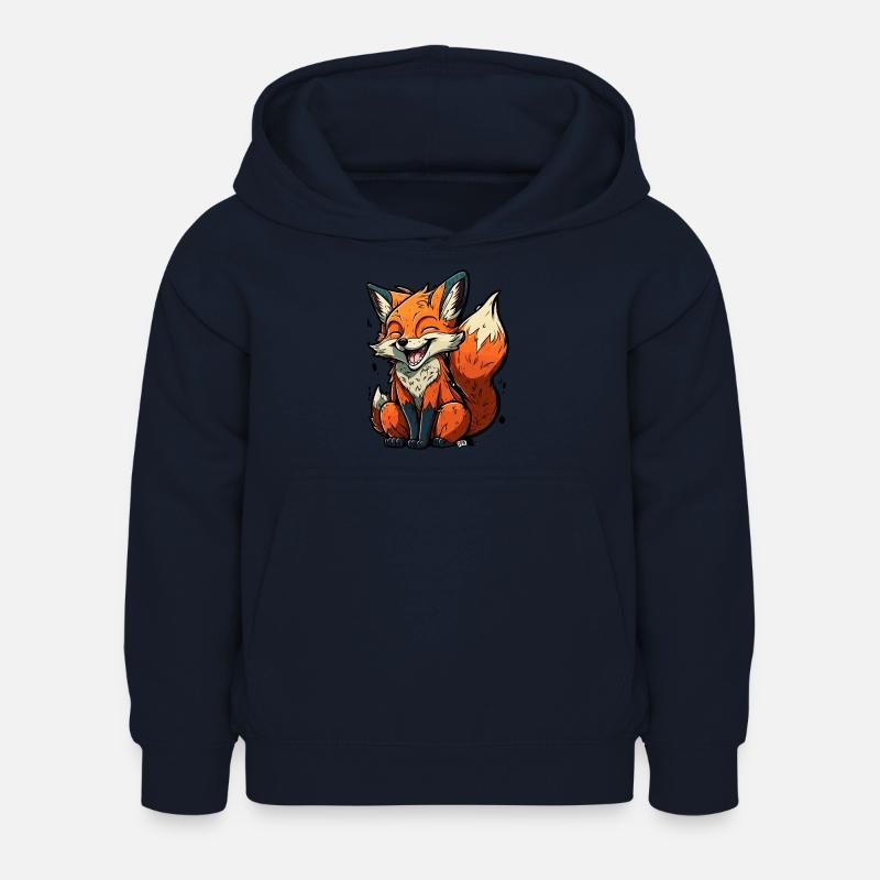 Rusé comme un renard - Sweat à capuche Enfant - marine