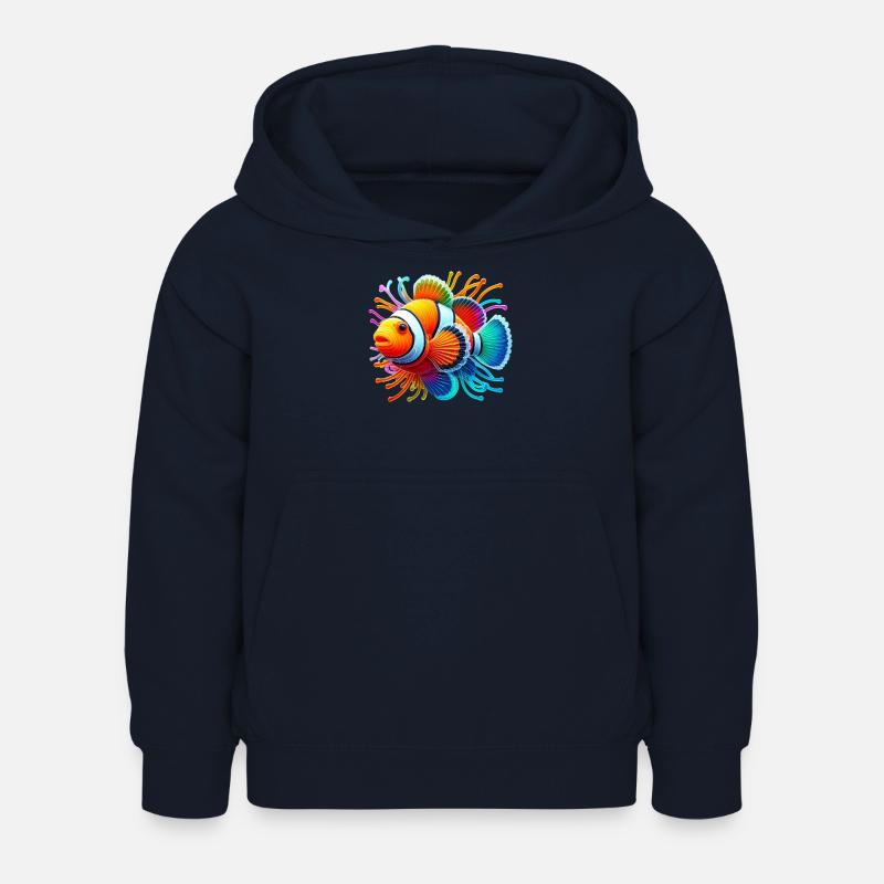 Clownfisch - Kinder Hoodie - Navy