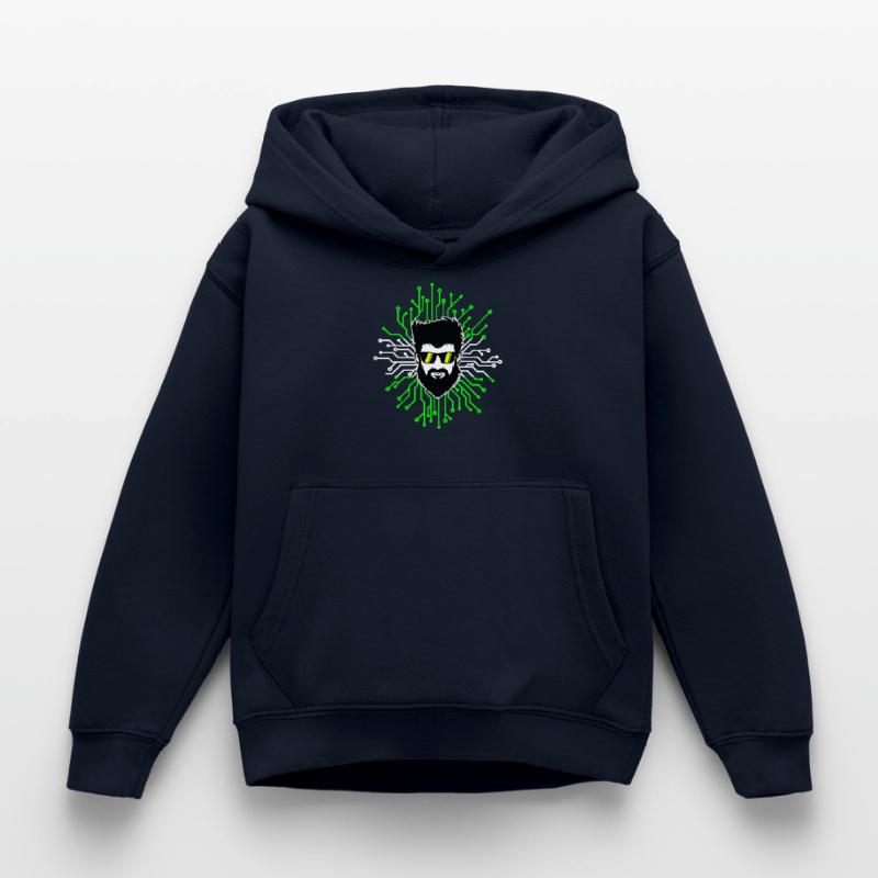 Computerfreak Developer Open Source Code Skripting Kinder Hoodie