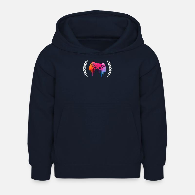 Jeu - Sweat à capuche Enfant - marine