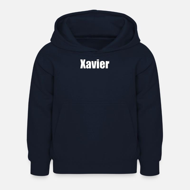 Xavier - Sweat à capuche Enfant - marine