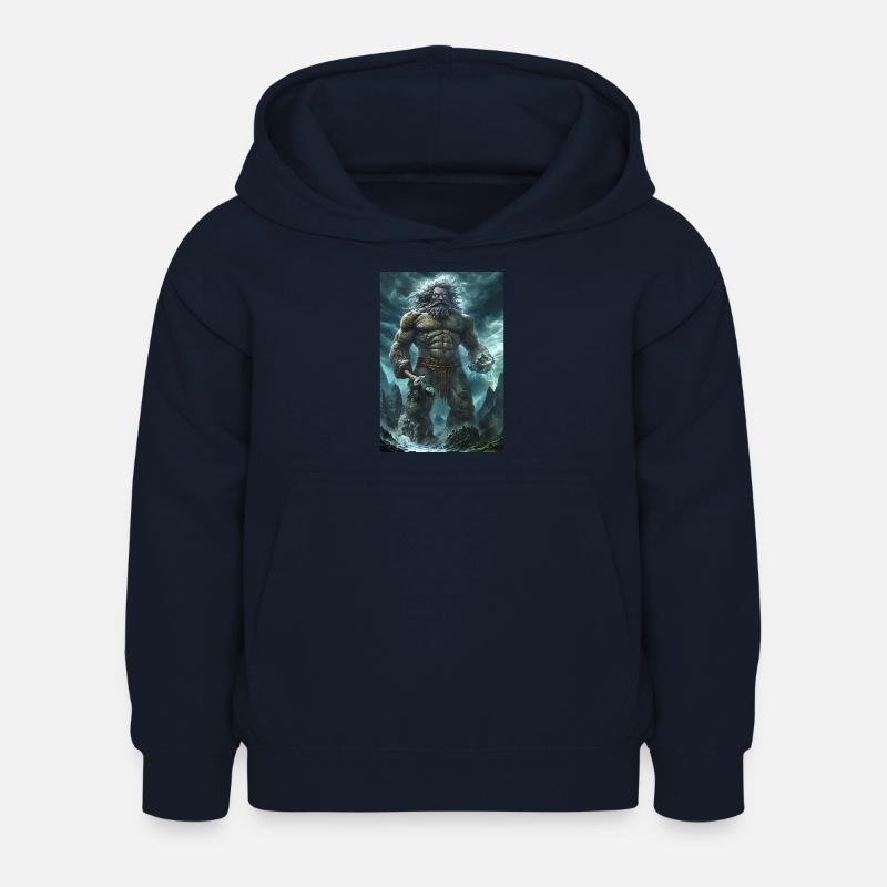 Cadeau géant géant - Sweat à capuche Enfant - marine