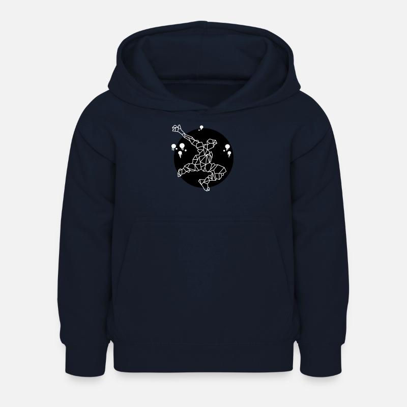 Sport - noir - Sweat à capuche Enfant - marine