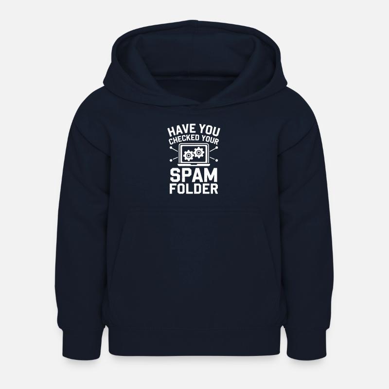 Administrator Support Nerd Computer Tech - Kids Hoodie - navy