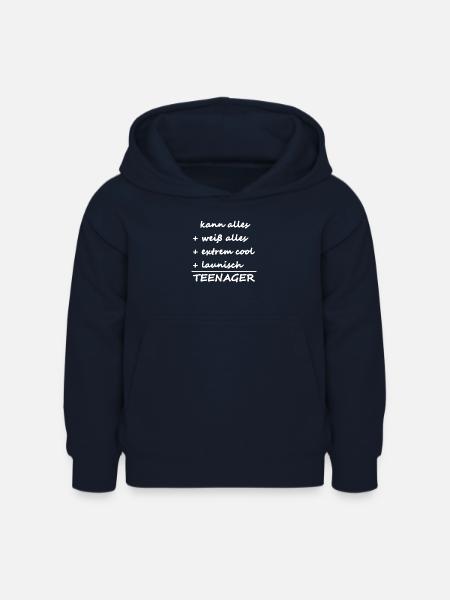 Teenager - Kinder Hoodie - Navy
