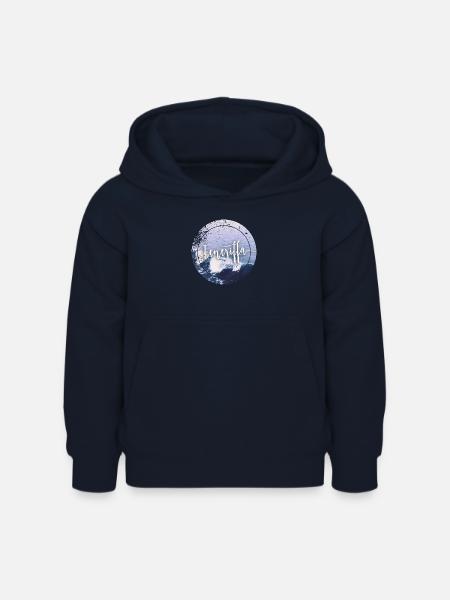 Teneriffa - Kinder Hoodie - Navy