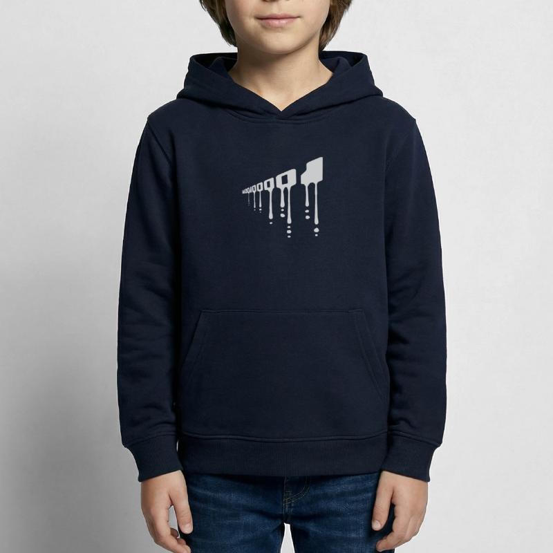 Binary Code Program Language Kids Hoodie