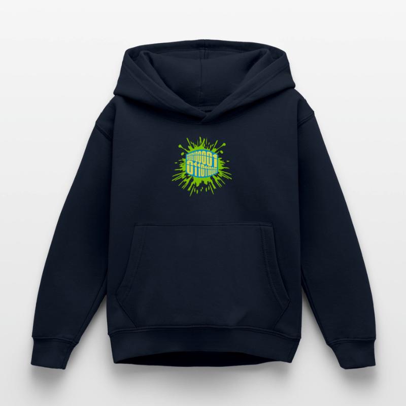 Binary Code Program Language Kids Hoodie