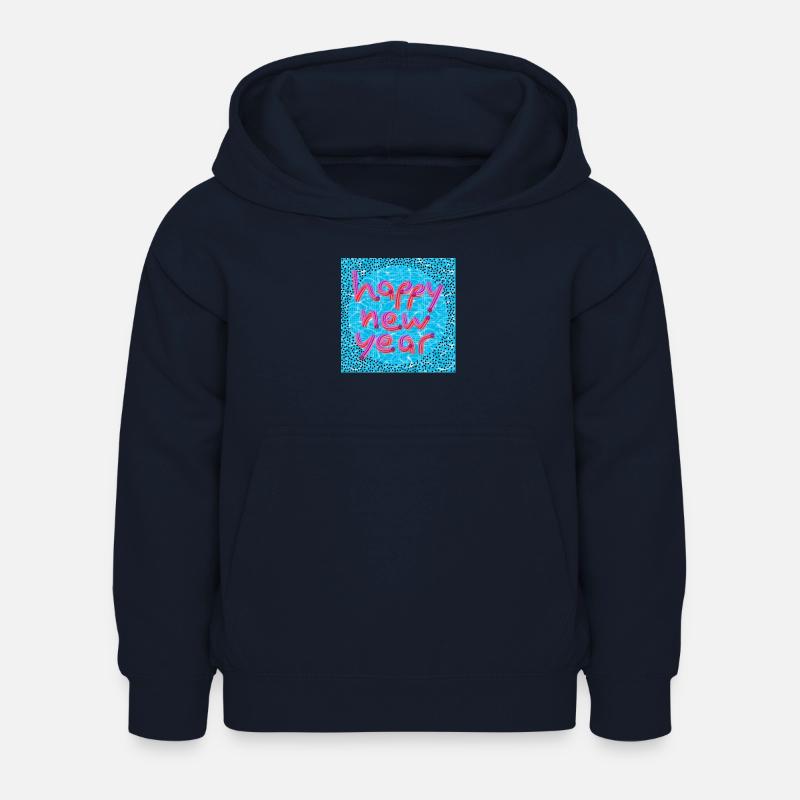 Bonne année ! - Sweat à capuche Enfant - marine