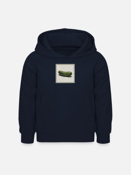 Eine Gurke - Kinder Hoodie - Navy