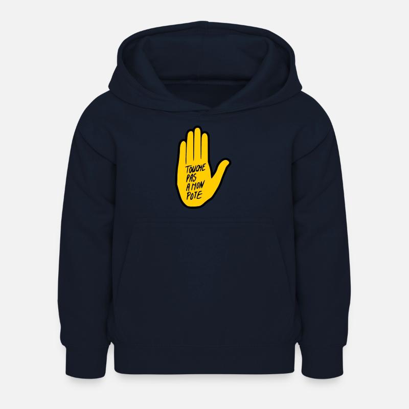 touche pas a mon pote - Sweat à capuche Enfant - marine