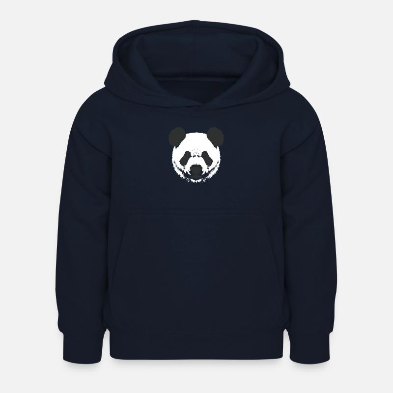 Panda - Sweat à capuche Enfant - marine