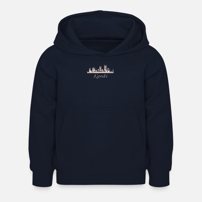 Leeds - Sweat à capuche Enfant - marine