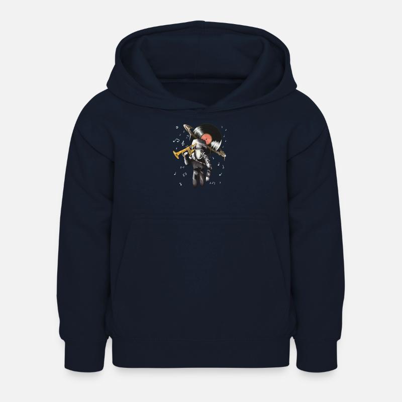 Jazz - Sweat à capuche Enfant - marine