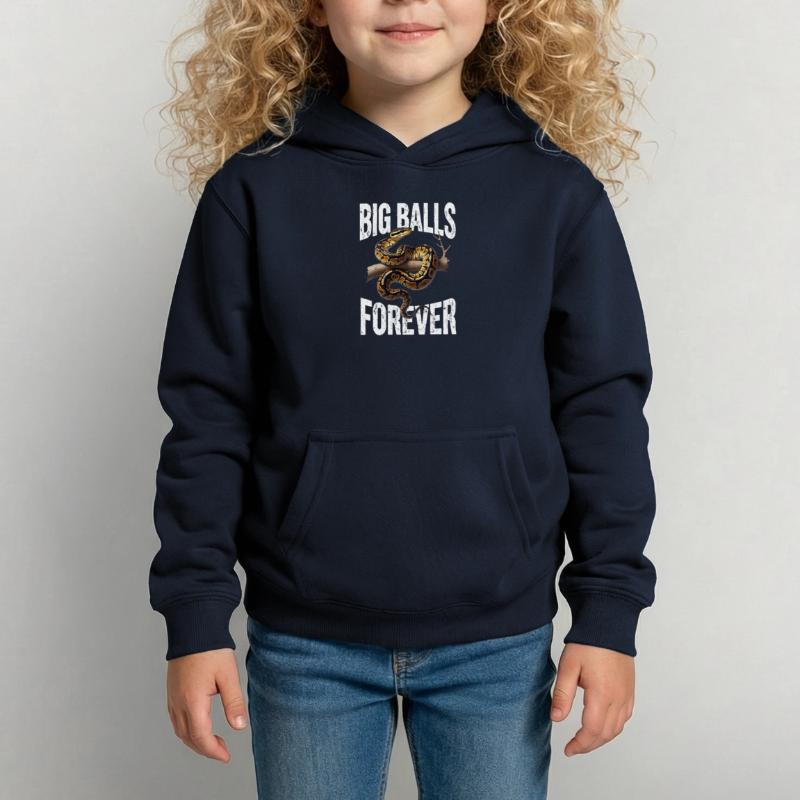 Königspython Schlangen Liebhaber Terrarium Python Kinder Hoodie
