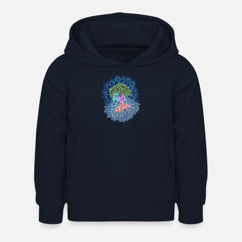 Petits monstres - Sweat à capuche Enfant - marine