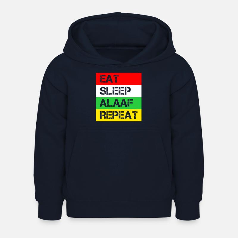 Manger Sommeil Alaaf Répéter | Carnaval de Cologne - Sweat à capuche Enfant - marine