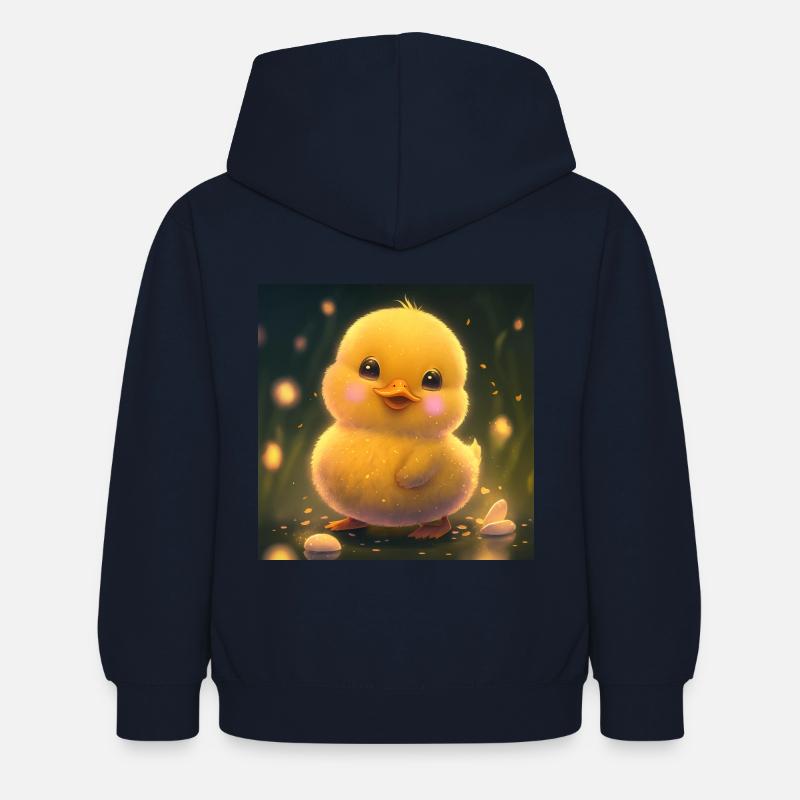 Caneton - Sweat à capuche Enfant - marine