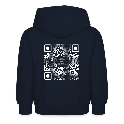 QR The New Internet Should not Be Blockchain Based W - Kids Hoodie