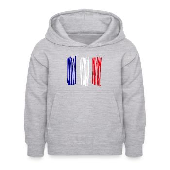 France Strip - Sweat à capuche Enfant - gris clair chiné - Devant - AI Model Kid Female (0cm)