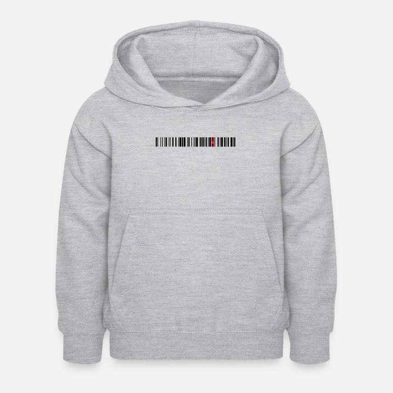 Bartın - Kinder Hoodie - Hellgrau meliert