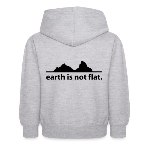 earth is not flat. - Kinder Hoodie