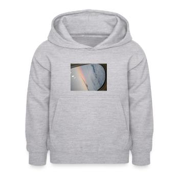 CIEL - Sweat à capuche Enfant - gris clair chiné - Devant - AI Model Kid Female (0cm)