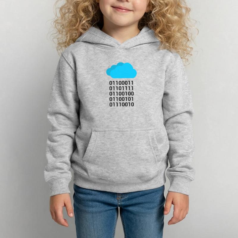 Computer Science Binary Gift Shirt Kids Hoodie