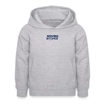 Umzugsservice Auszug Umzug Umziehen Einziehen - Kinder Hoodie - Hellgrau meliert - Vorne - AI Model Kid Female (0cm)