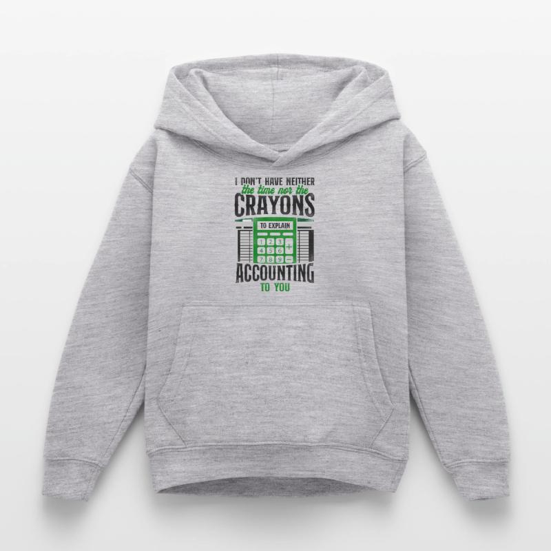 Comptable Comptable Comptable Comptabilité Sweat à capuche Enfant