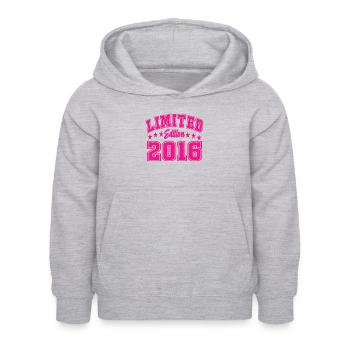 Limited Edition 2016 - Kinder Hoodie - Hellgrau meliert - Vorne - AI Model Kid Female (0cm)