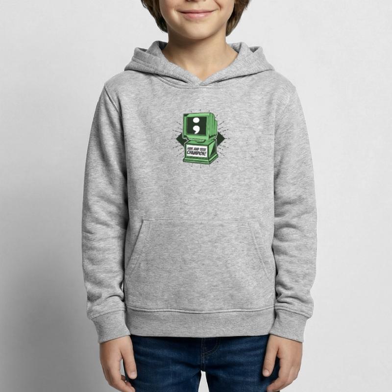 Hide And Seek Champion Software Engineer Coder Kids Hoodie