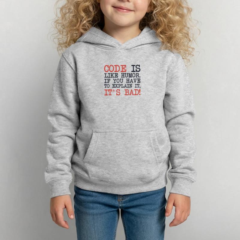 Code Explanation Developer Software Developer Kids Hoodie