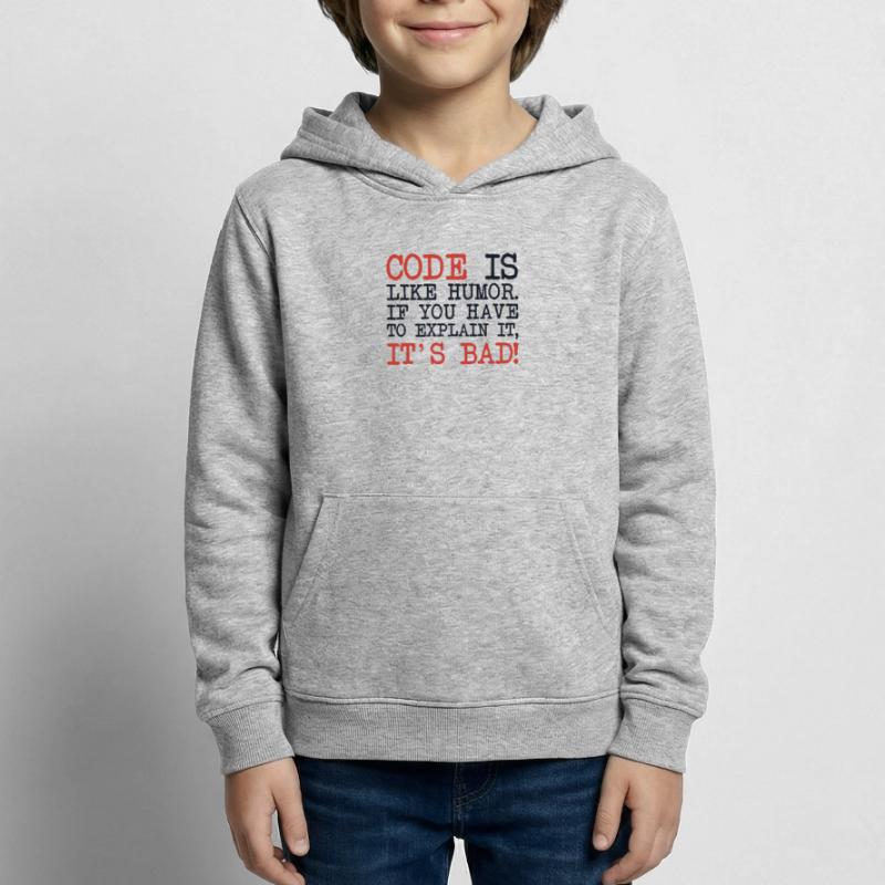Code Explanation Developer Software Developer Kids Hoodie