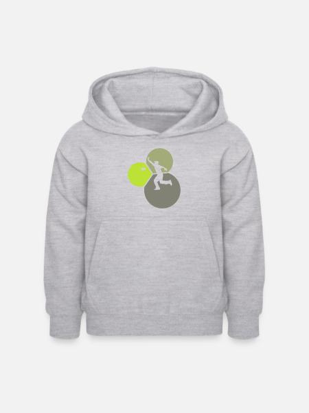 Spiel Regeln Säcke - Kinder Hoodie - Hellgrau meliert