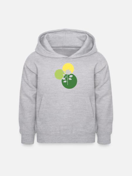 Florist Botanisch Gartenbau - Kinder Hoodie - Hellgrau meliert