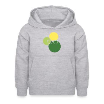 Reading Writing Literature - Kids Hoodie - light heather grey - Front - AI Model Kid Female (0cm)
