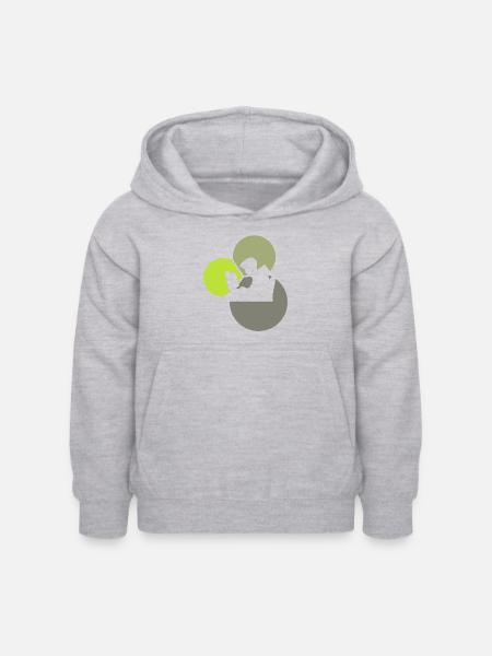 Informatik Computerfreak Hacken - Kinder Hoodie - Hellgrau meliert