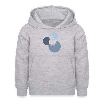 Poultry Chicken - Kids Hoodie - light heather grey - Front - AI Model Kid Female (0cm)