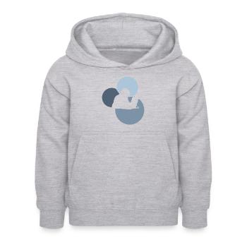 Computer Scientist Computer Freak Computer Science Student - Kids Hoodie - light heather grey - Front - AI Model Kid Female (0cm)