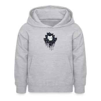 The Kittens - Kids Hoodie - light heather grey - Front - AI Model Kid Female (0cm)