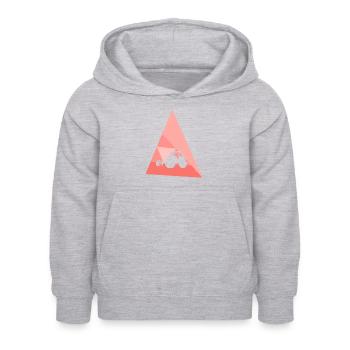 Bauer Hof Landwirt - Kinder Hoodie - Hellgrau meliert - Vorne - AI Model Kid Female (0cm)