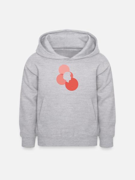 Groove Afro Beat - Kinder Hoodie - Hellgrau meliert