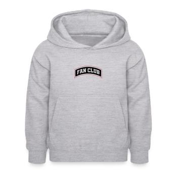 Membre du Fan Club - Sweat à capuche Enfant - gris clair chiné - Devant - AI Model Kid Female (0cm)