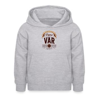Département 83 Département Du Var France - Sweat à capuche Enfant - gris clair chiné - Devant - AI Model Kid Female (0cm)