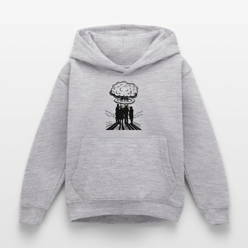 | changeable de couleur Bombe atomique Selfie Explosion nucléaire Sweat à capuche Enfant