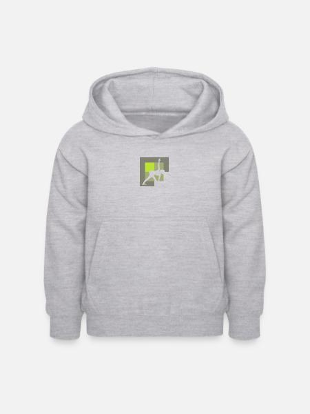 Yoga Mantra - Kinder Hoodie - Hellgrau meliert