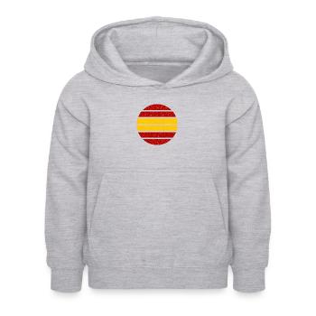 Les Espagnols - Sweat à capuche Enfant - gris clair chiné - Devant - AI Model Kid Female (0cm)